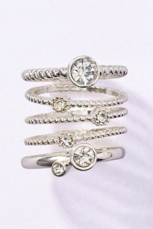 Silver Plated Ring Pack